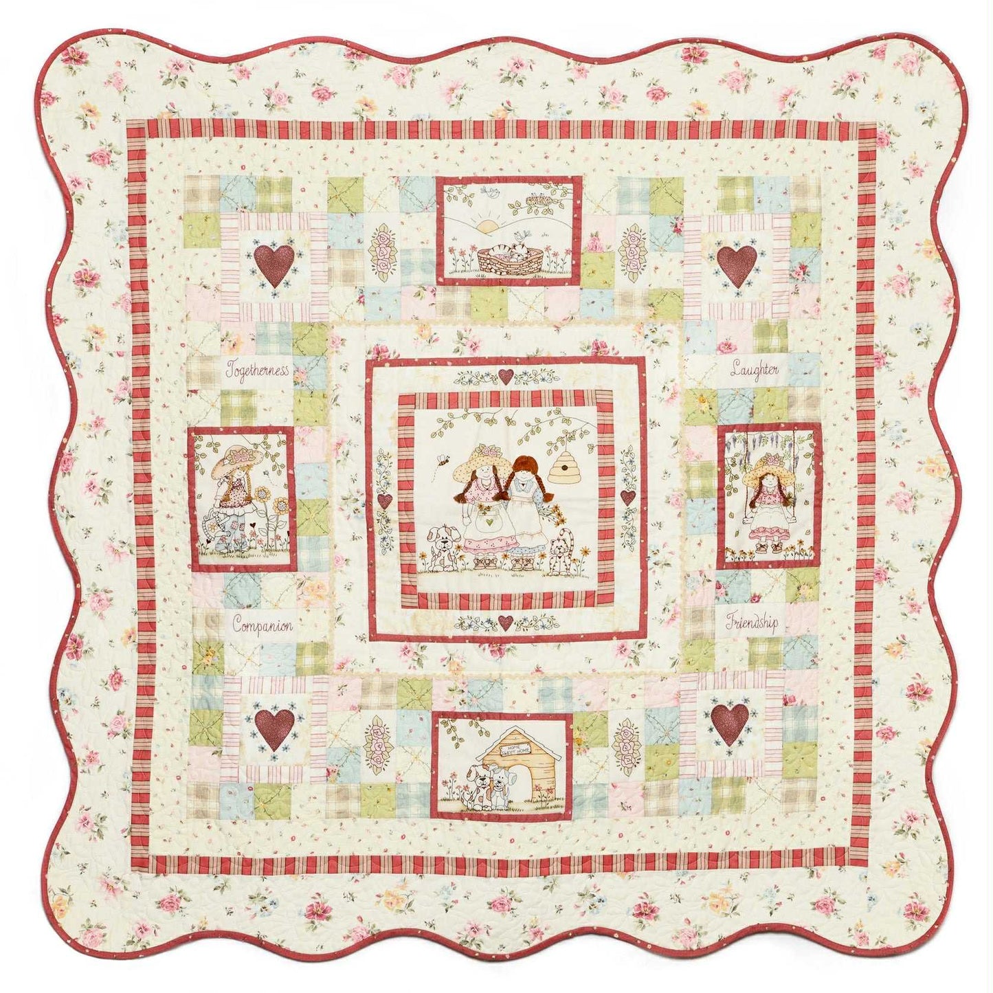 POLLY AND FRIENDS QUILT KIT AND PATTERN SET