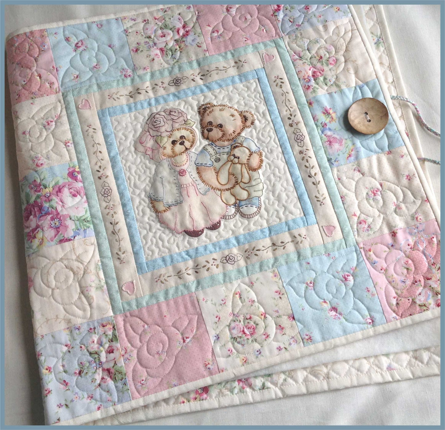 Teddy Club fabric kit - Block keeper pattern