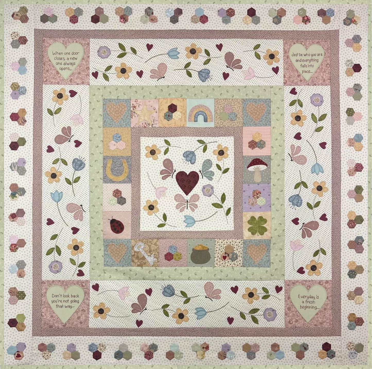 New Beginnings quilt - Printed pattern only