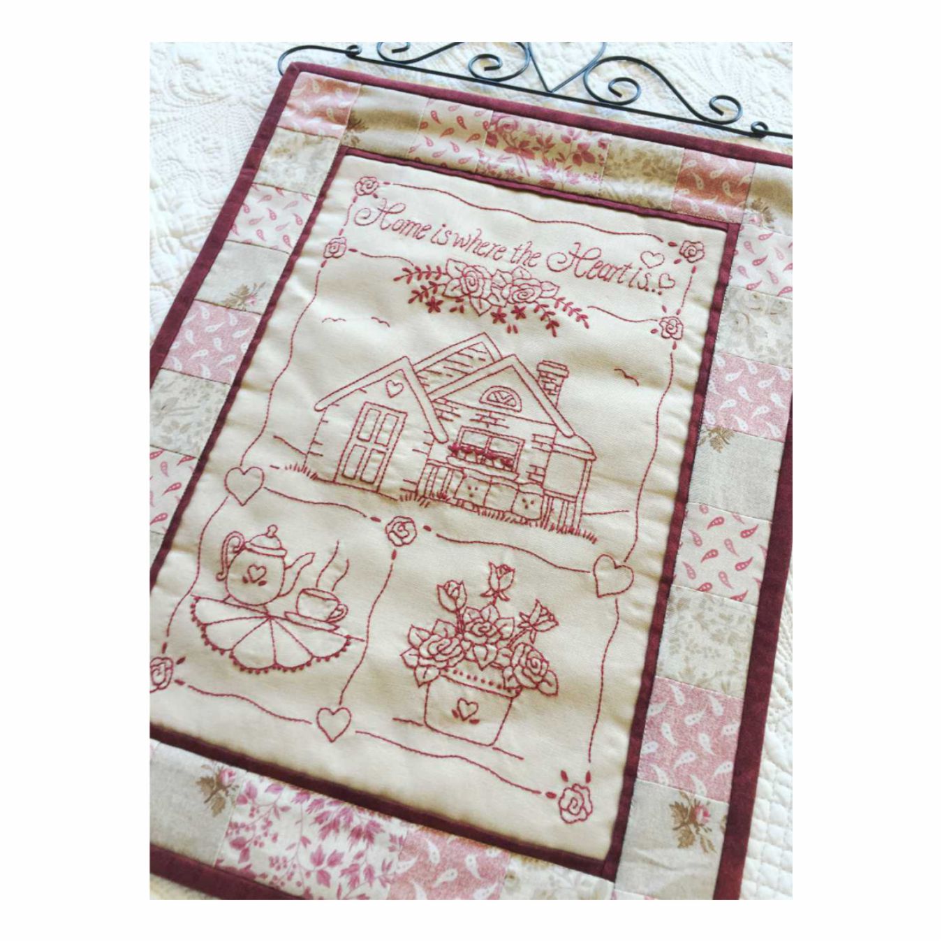 HOME IS WHERE THE HEART IS..... - Downloadable pattern