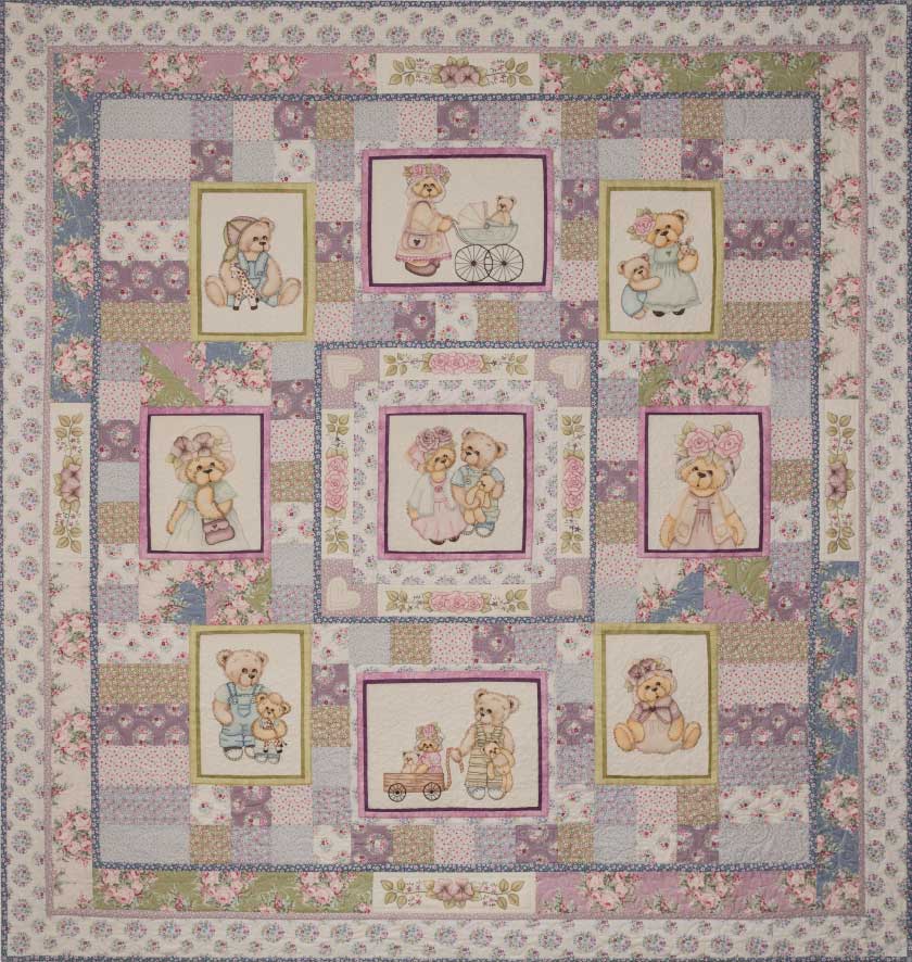 TIMELESS TEDDIES BOM QUILT