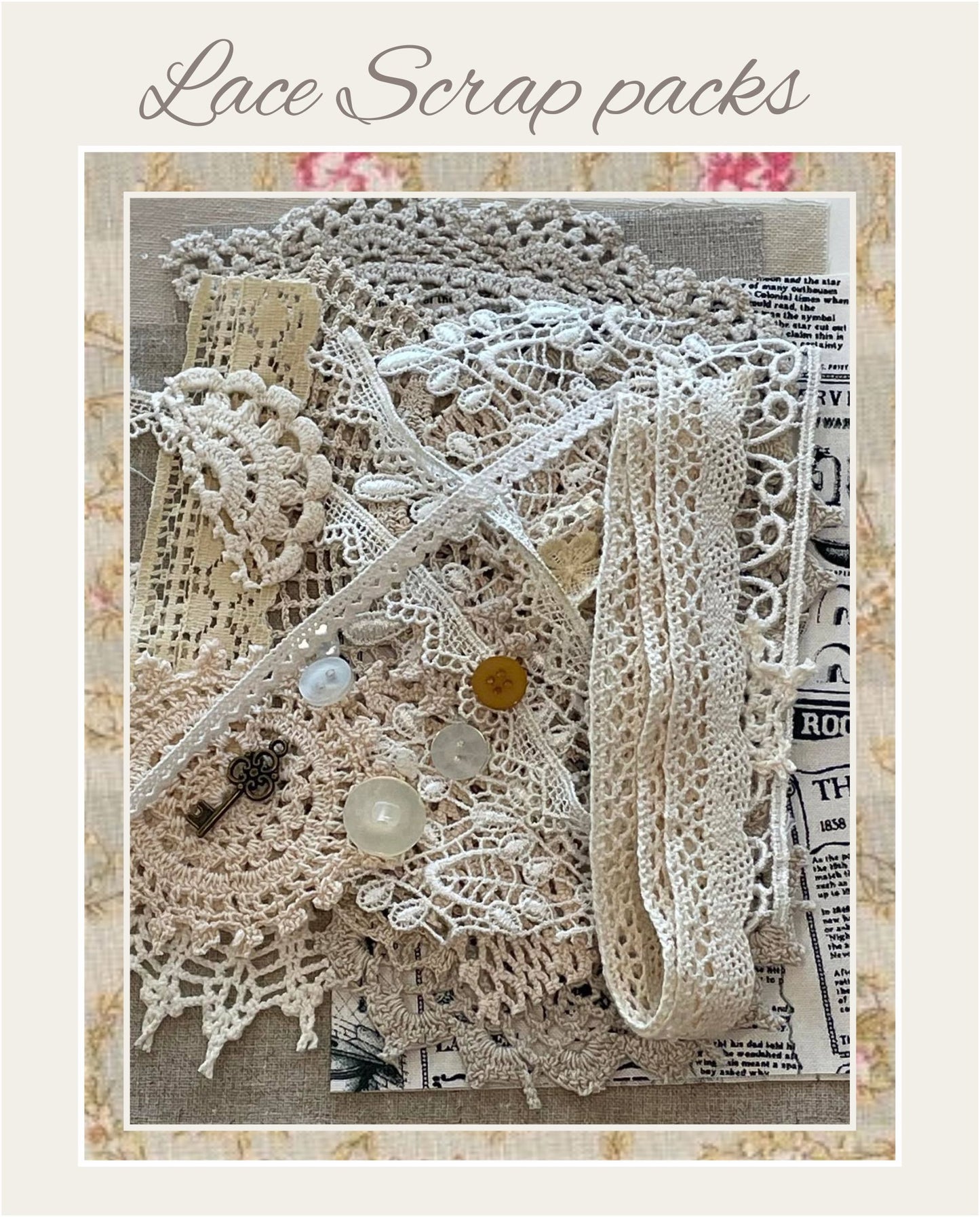 Scrap lace pack