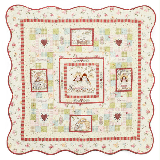POLLY AND FRIENDS QUILT KIT AND PATTERN SET