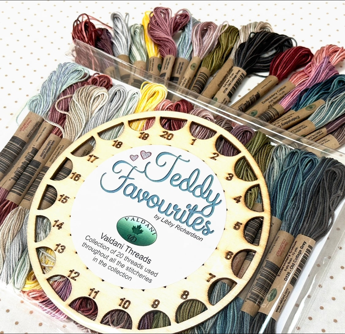 Pink Thread Teddy Thread set for Teddy Favourites Collection – Artsmart craft cottage