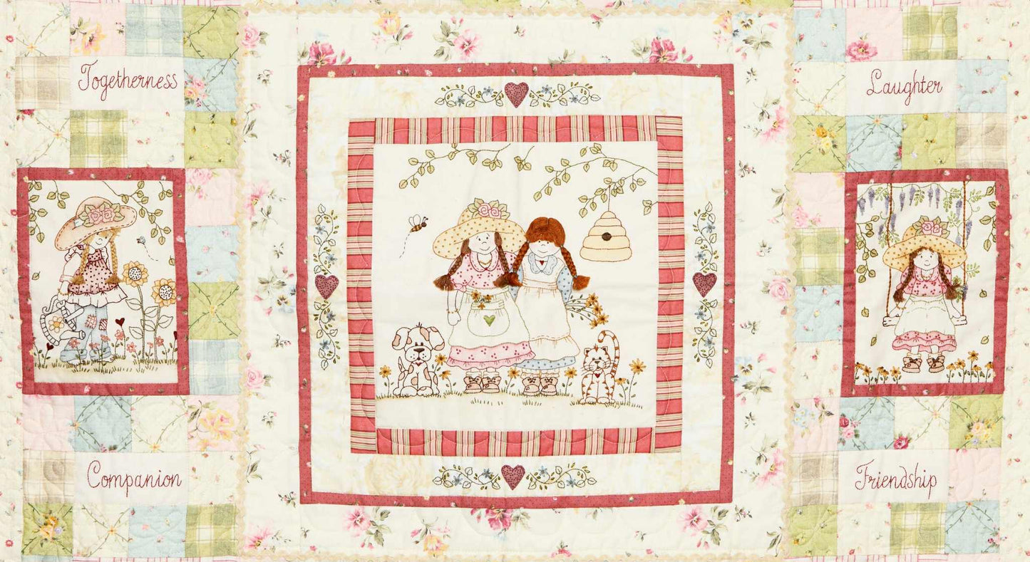 POLLY AND FRIENDS QUILT KIT AND PATTERN SET