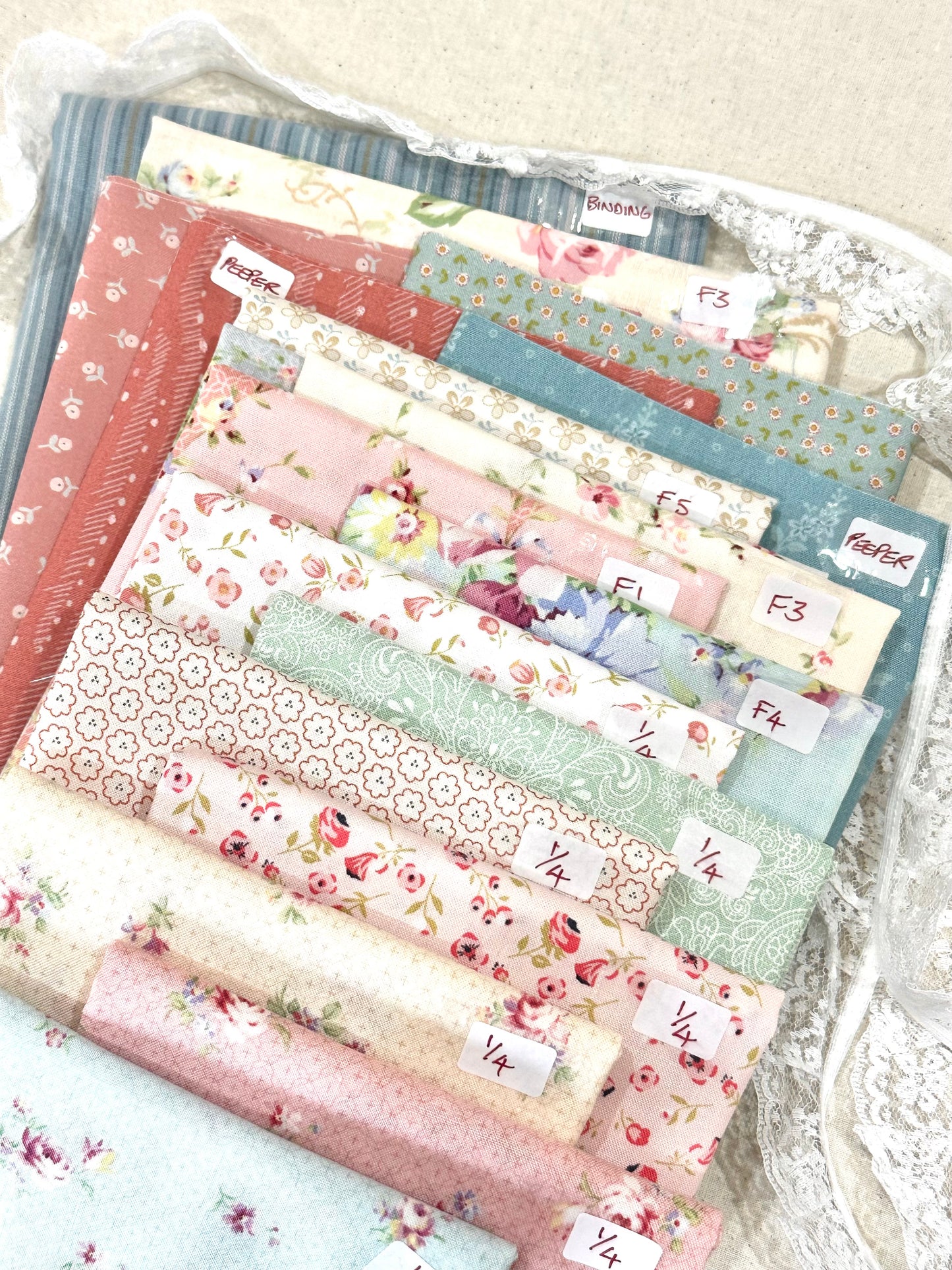 Timeless Teddies set of 11 patterns and fabric kit