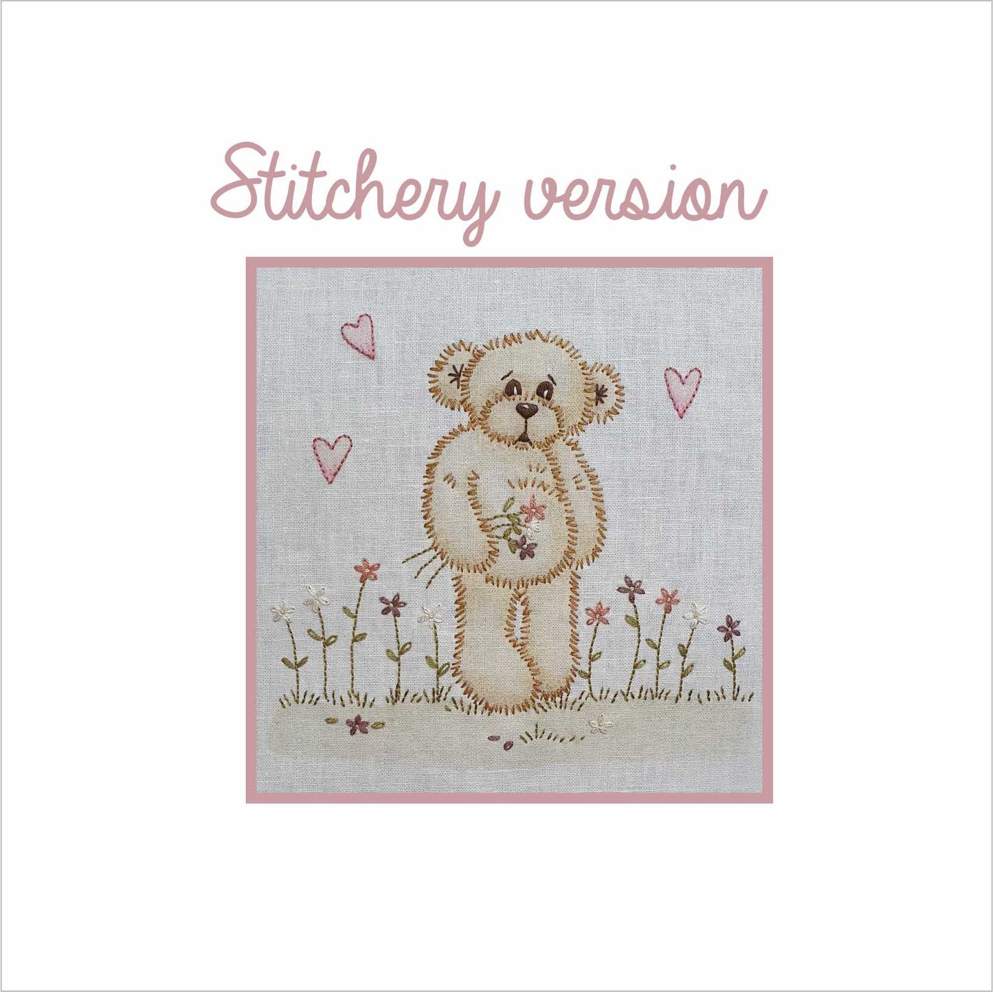 Teddy’s Garden Treasures - Block one Pattern