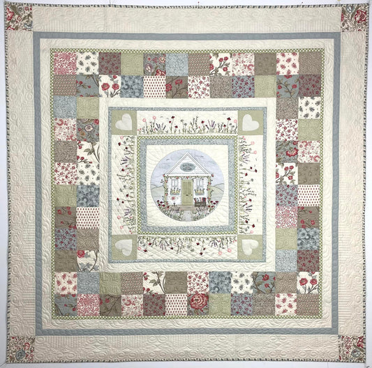 Quilter's Cottage Quilt printable pdf pattern Libby Richardson