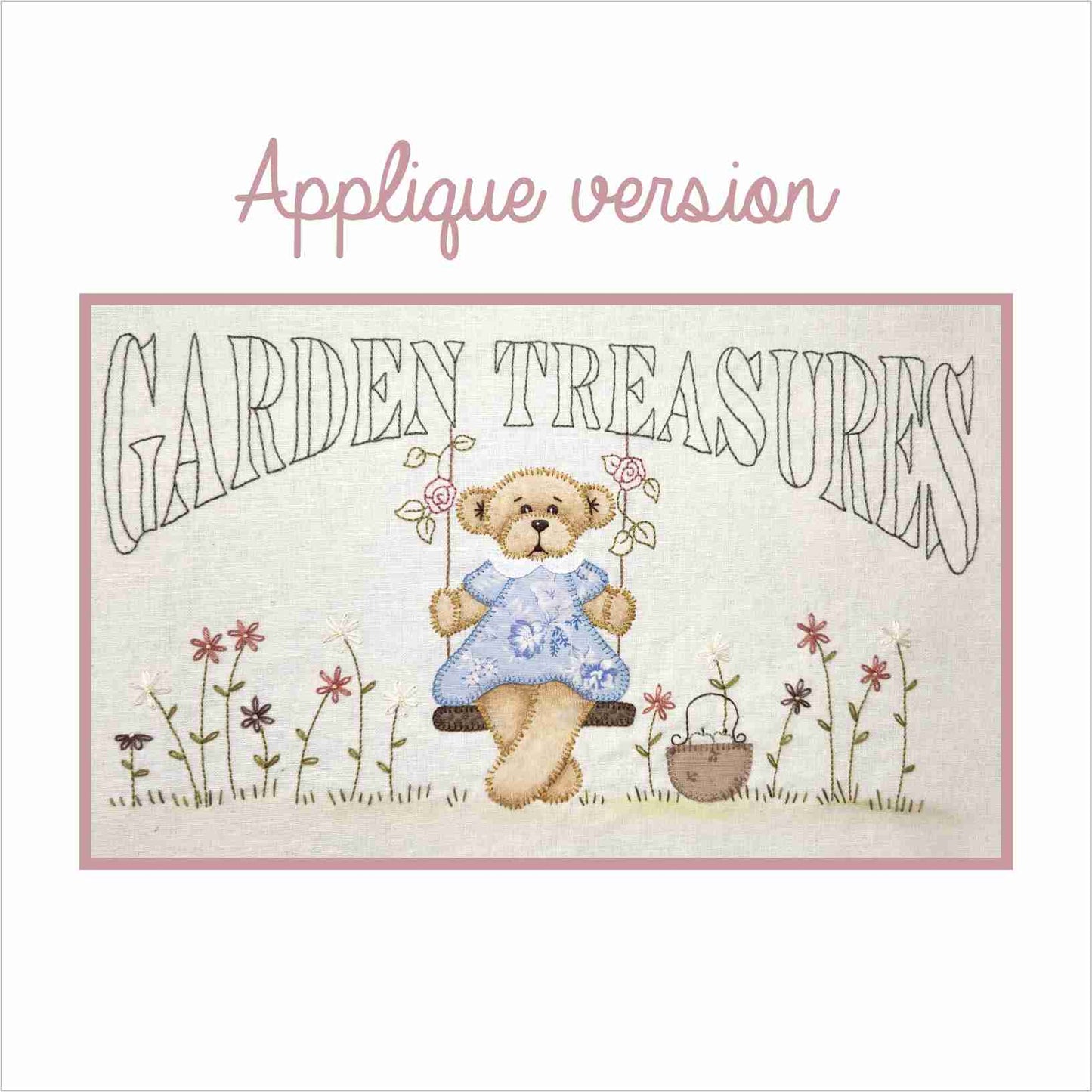Teddy's Gardern Treasure - Block Two Pattern