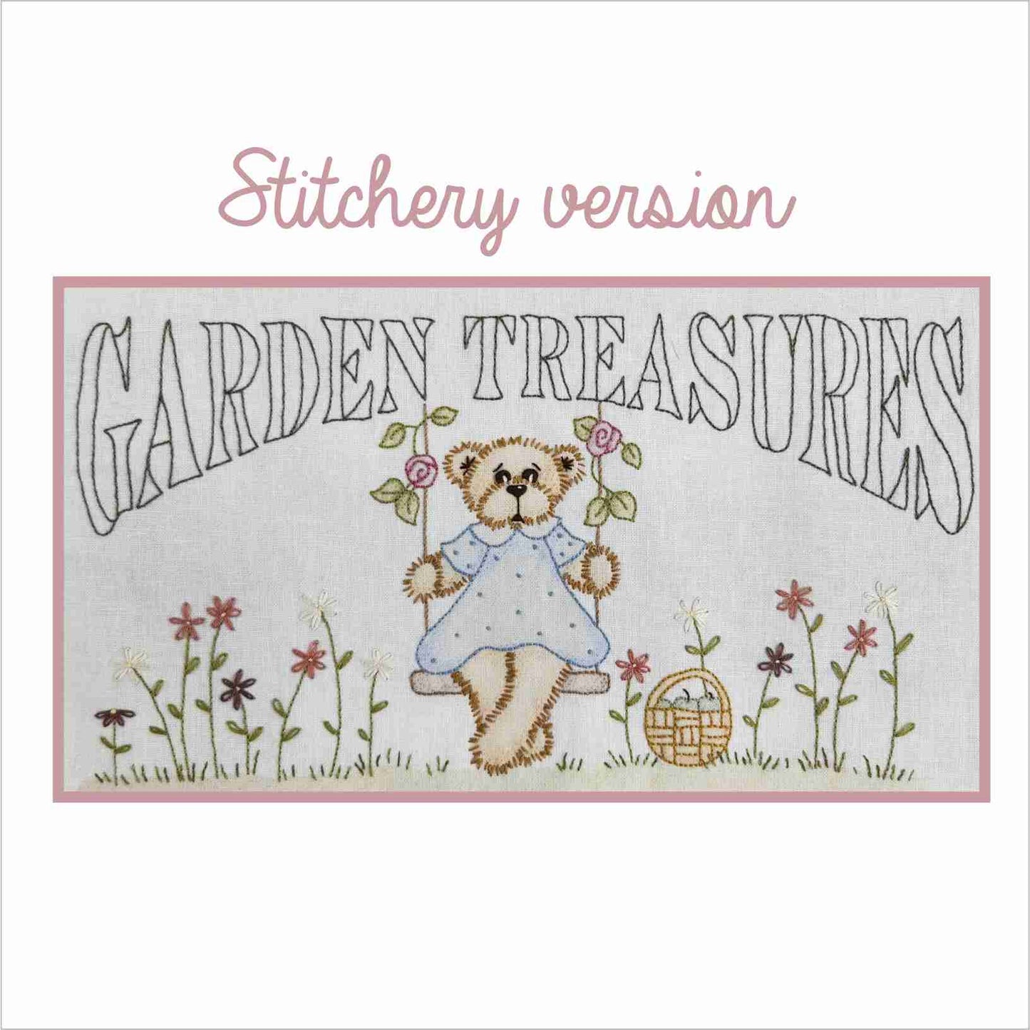 Teddy's Gardern Treasure - Block Two Pattern
