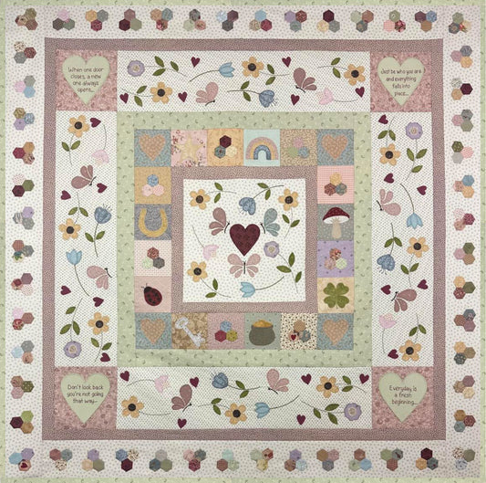 New Beginnings quilt - Printed pattern only