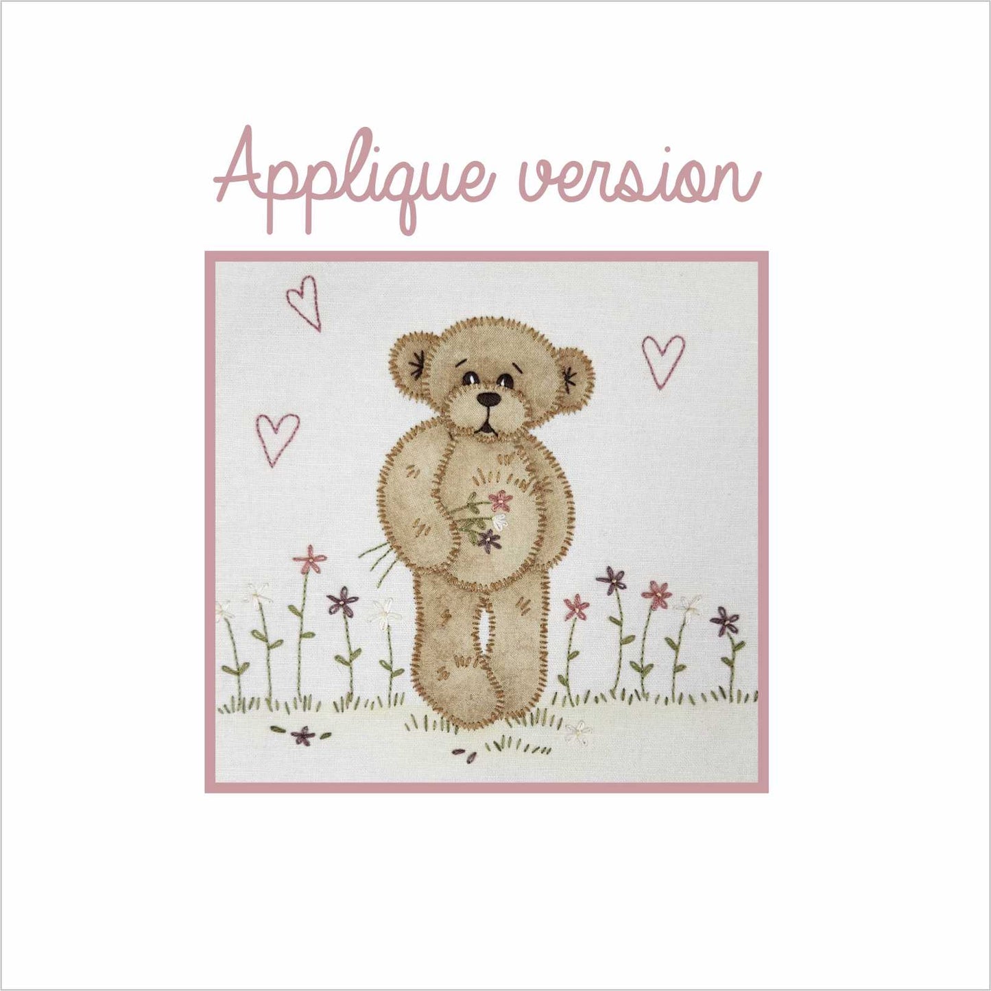 Teddy’s Garden Treasures - Block one Pattern