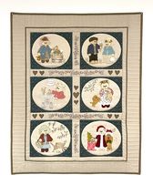 BEAR HUGS QUILT PATTERN AND FABRIC KIT