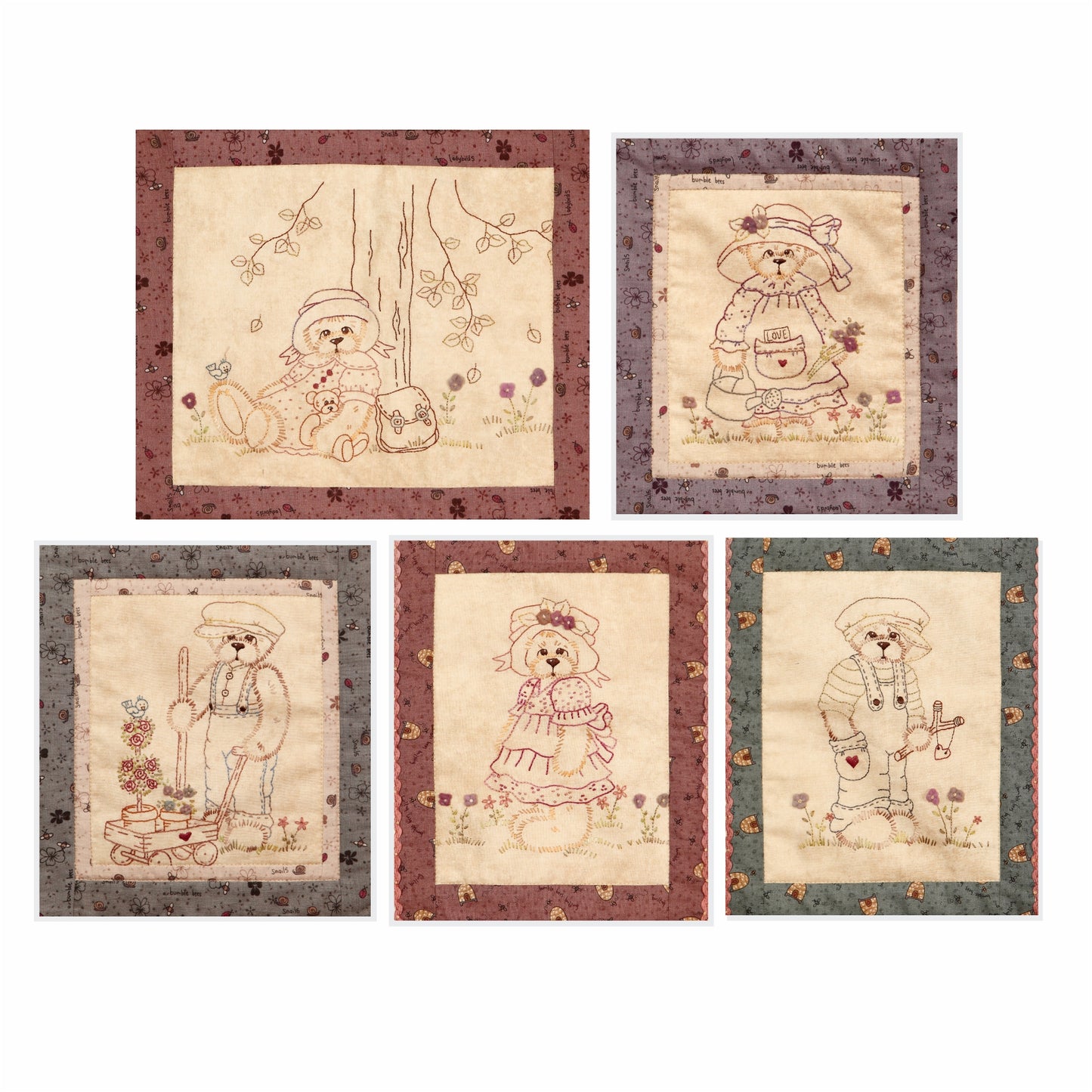 TEDDIES AT PLAY QUILT