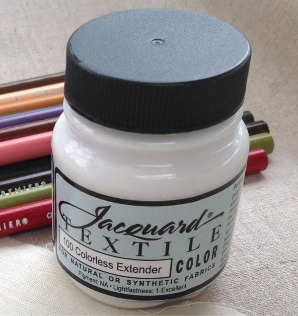 JACQUARD TEXTILE COLORLESS EXTENDER