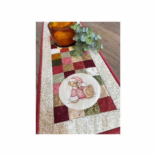 Christmas table runner pattern and fabric kit