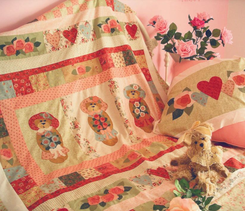 SWEET DREAMS QUILT Downloadable pattern Artsmart craft cottage