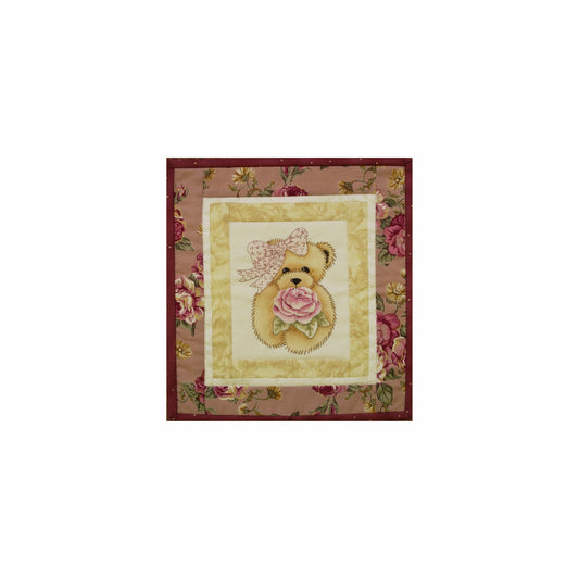 TEDDY WITH ROSE - Downloadable pattern